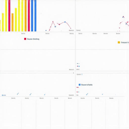 Screenshot of local SEO analytics with ranking and review metrics