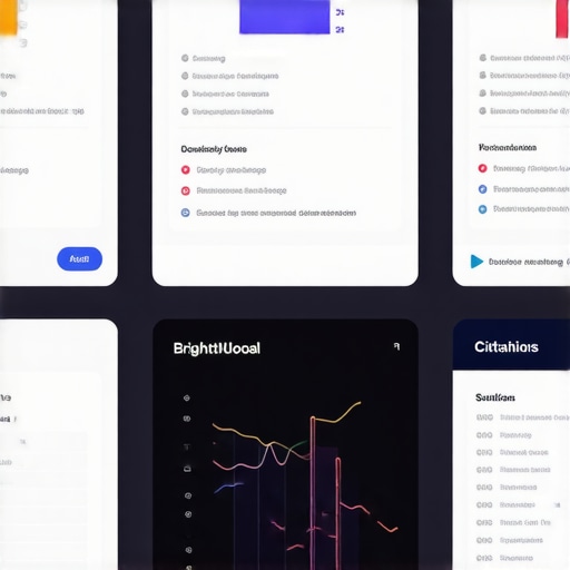 BrightLocal interface displaying local SEO audit results and citation management tools