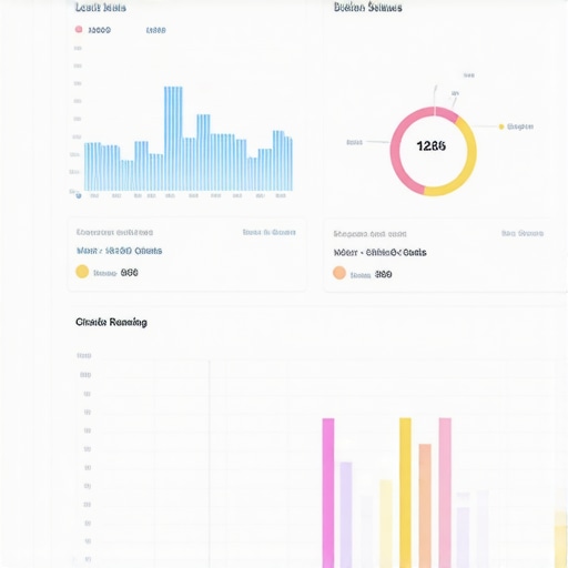 Screenshot of a local SEO management dashboard showing citation, review, and ranking metrics.