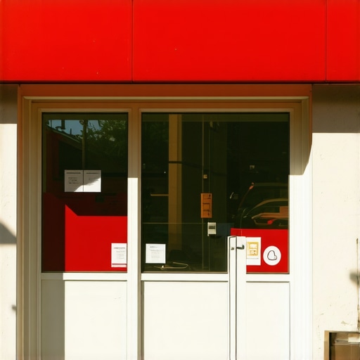 A well-lit storefront displaying business signage to enhance local map ranking signals.