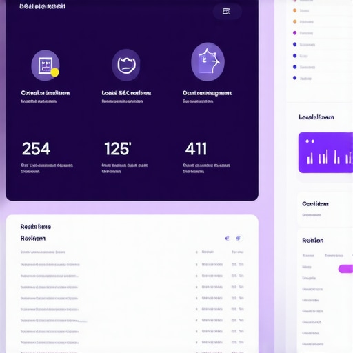 Streamlined Local SEO Monitoring Tool Modern digital dashboard displaying citation, review, and rank analytics for local SEO management